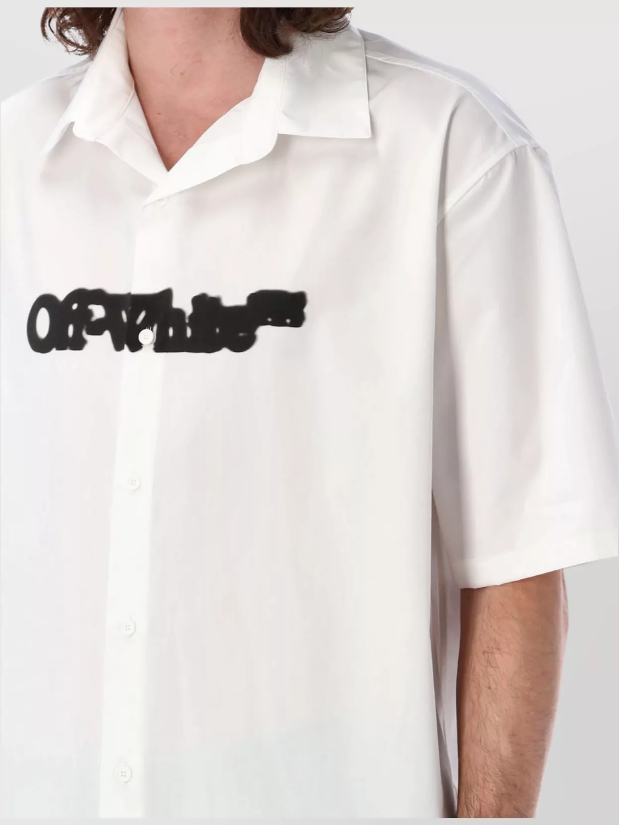 Off-white Pop Bowling Graphic Print Short Sleeves
