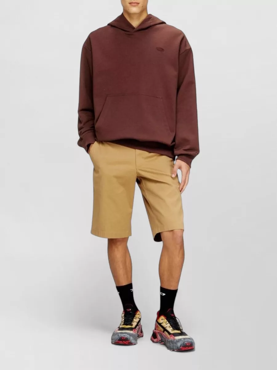 Diesel Tailored Shorts Belt Loops Back Pockets