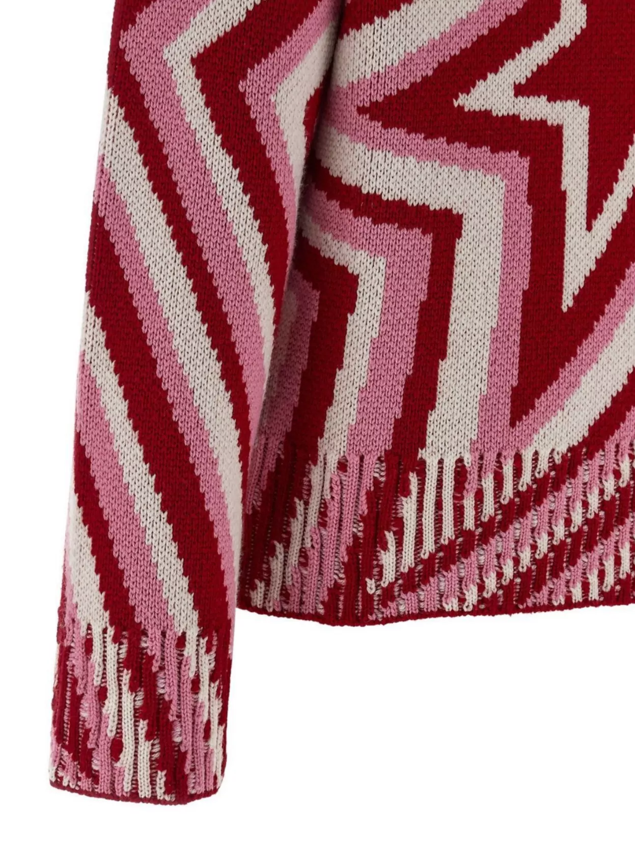 Perfect Moment Star Pattern High Neck Knit Sweater