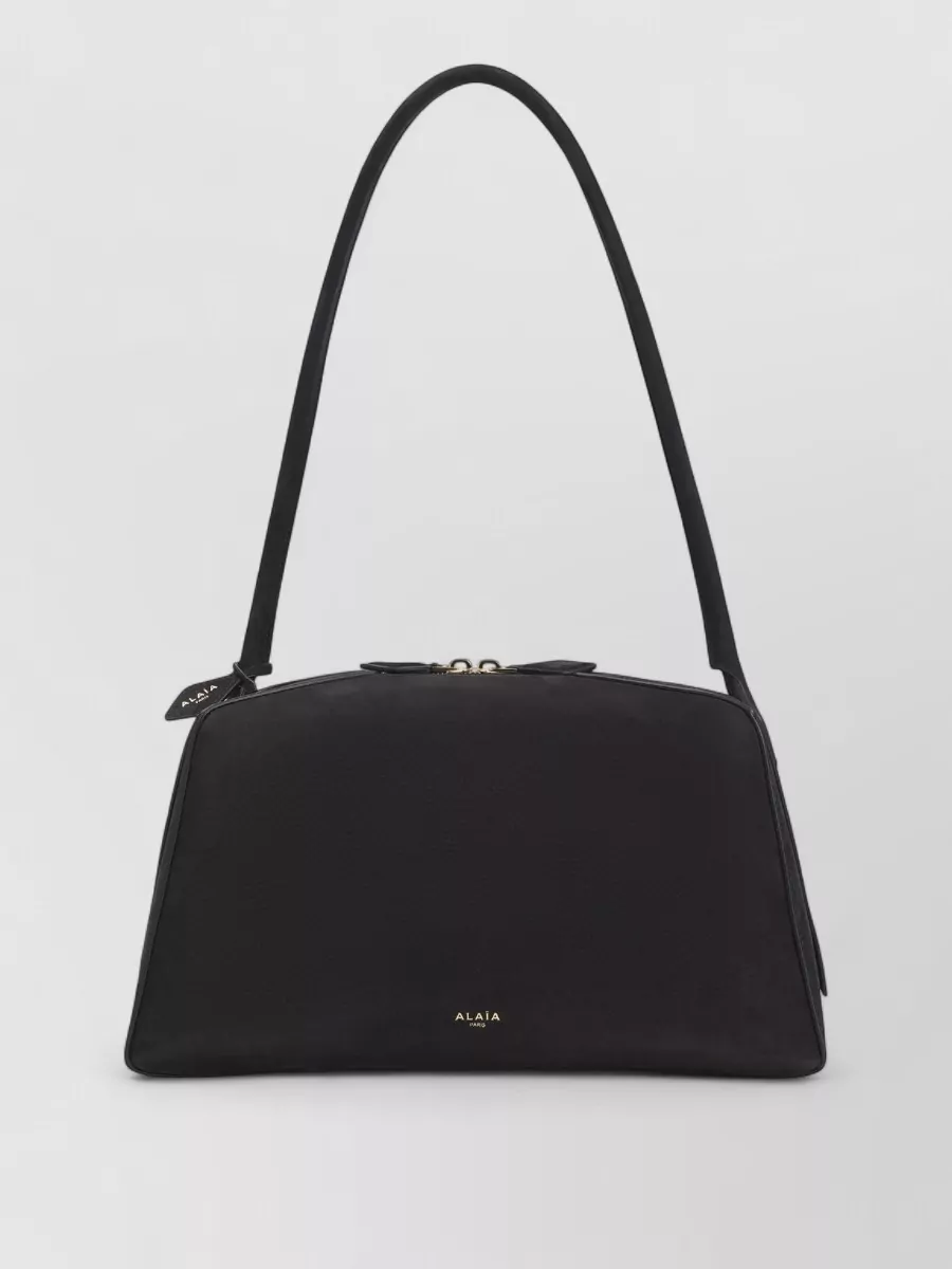 Alaïa Suede Leather Shoulder Bag