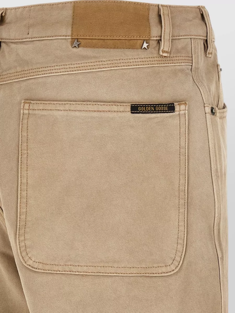 Golden Goose Cotton Relaxed-Fit Straight-Leg Pants