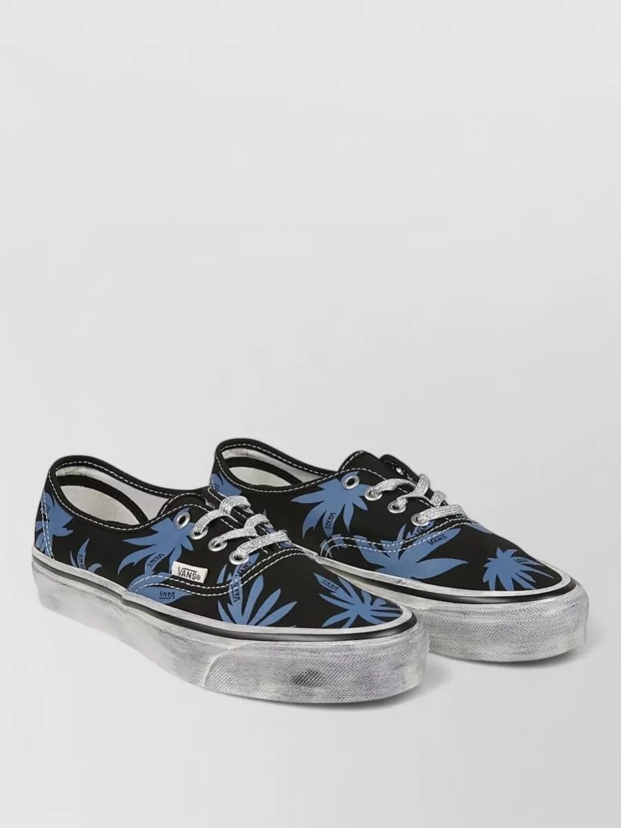 Vans Floral Print Low-Top Sneakers