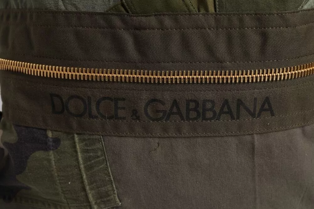 Dolce&Gabbana Cotton Patchwork Backpack