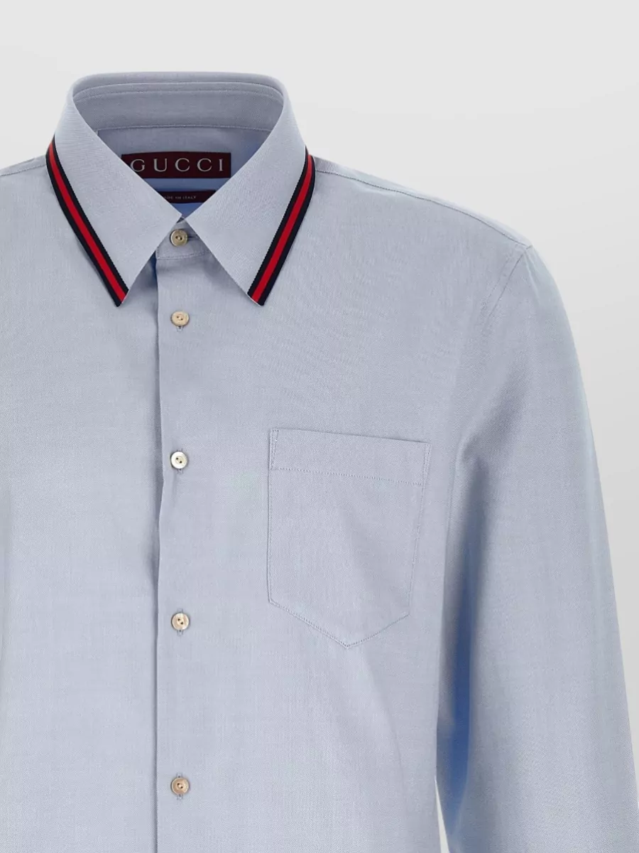 Gucci Cotton Long-Sleeve Shirt