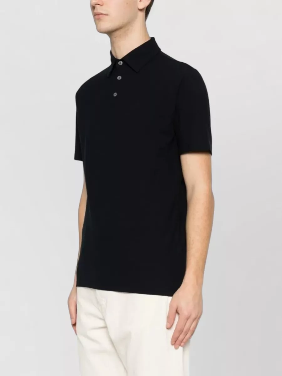 Zanone Short-Sleeve Polo Shirt