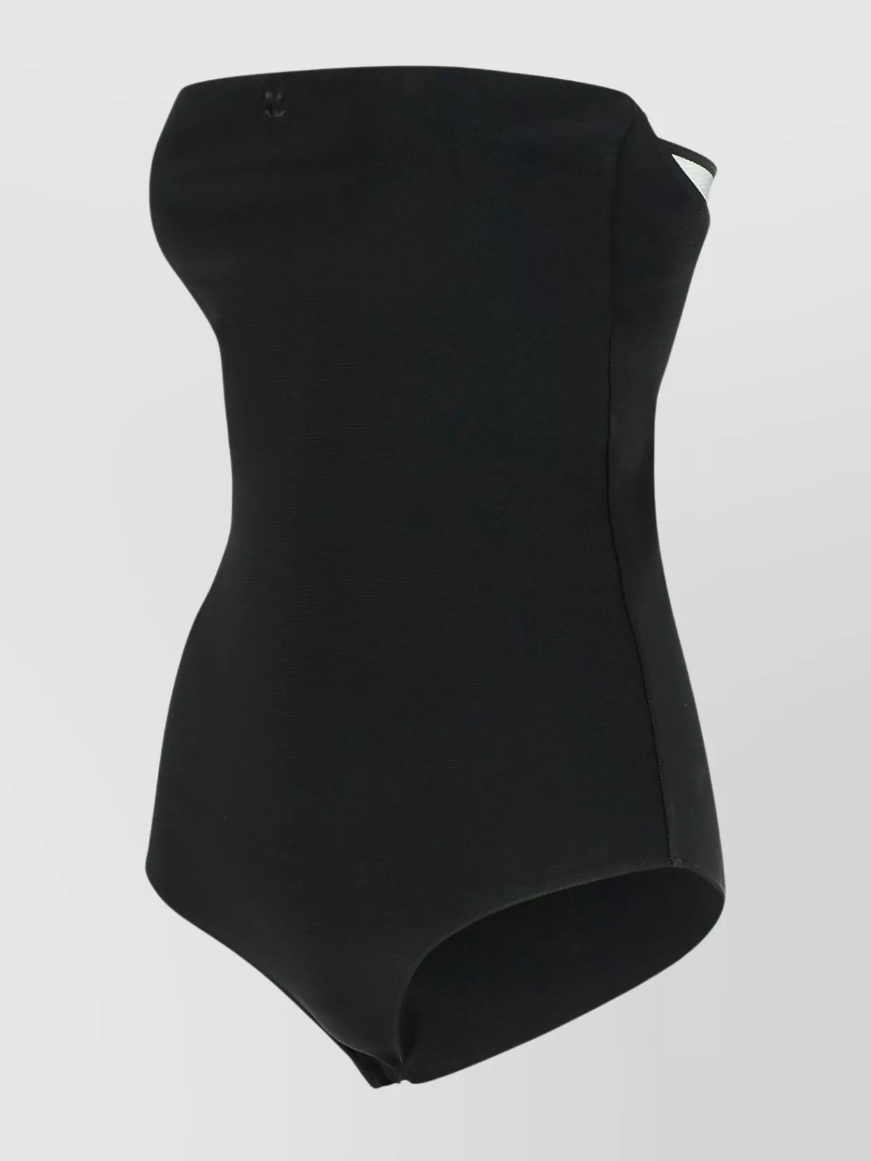 Courrèges Strapless Asymmetric Bodysuit