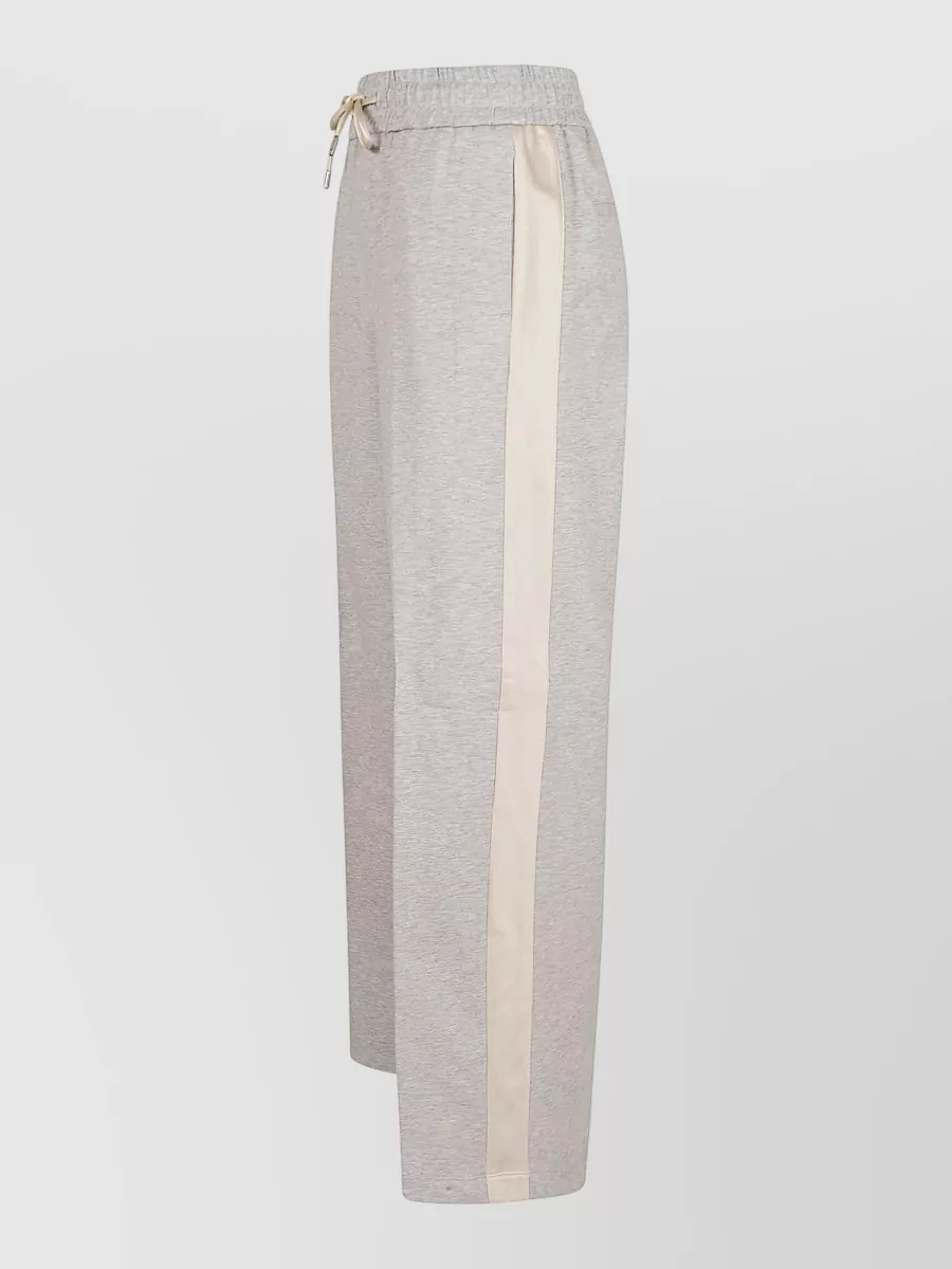 Peserico Melange Straight-Leg Track Pants