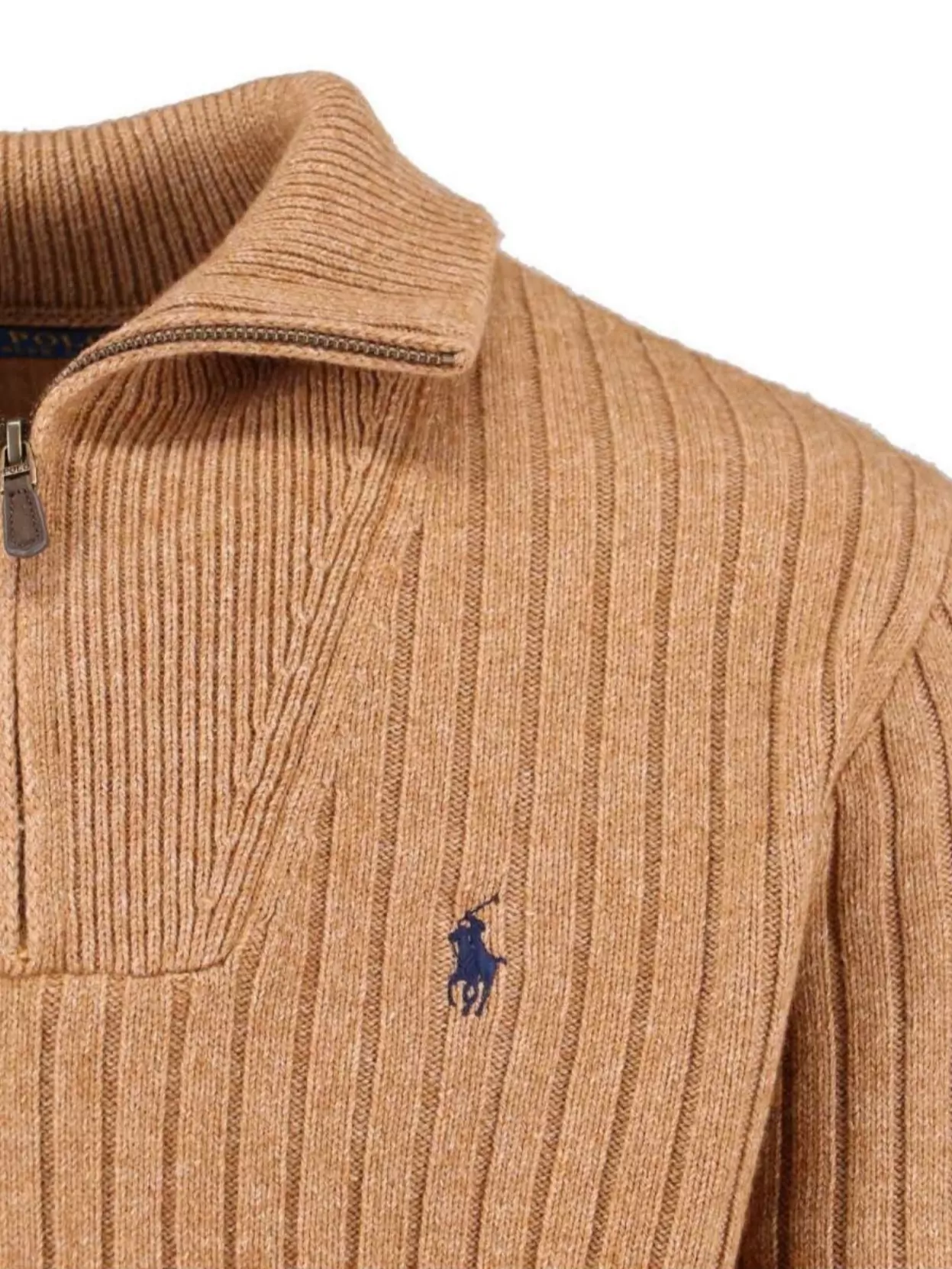 Polo Ralph Lauren High Collar Long Sleeve Knit Sweater