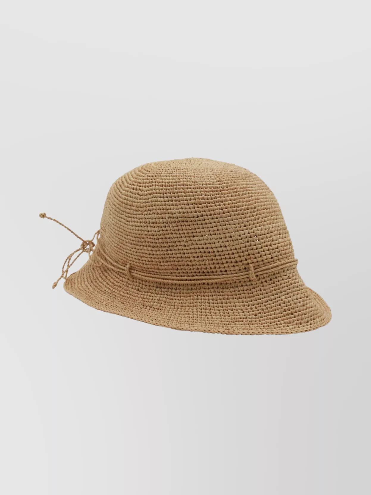 Helen Kaminski Wide Brim Woven Texture Casual Hat In Brown
