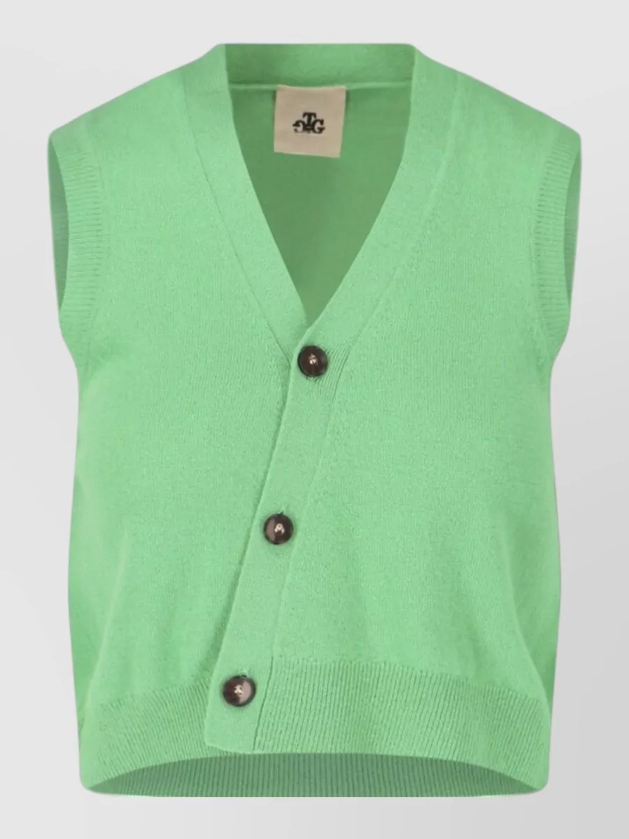 The Garment cashmere-blend crewneck tank top