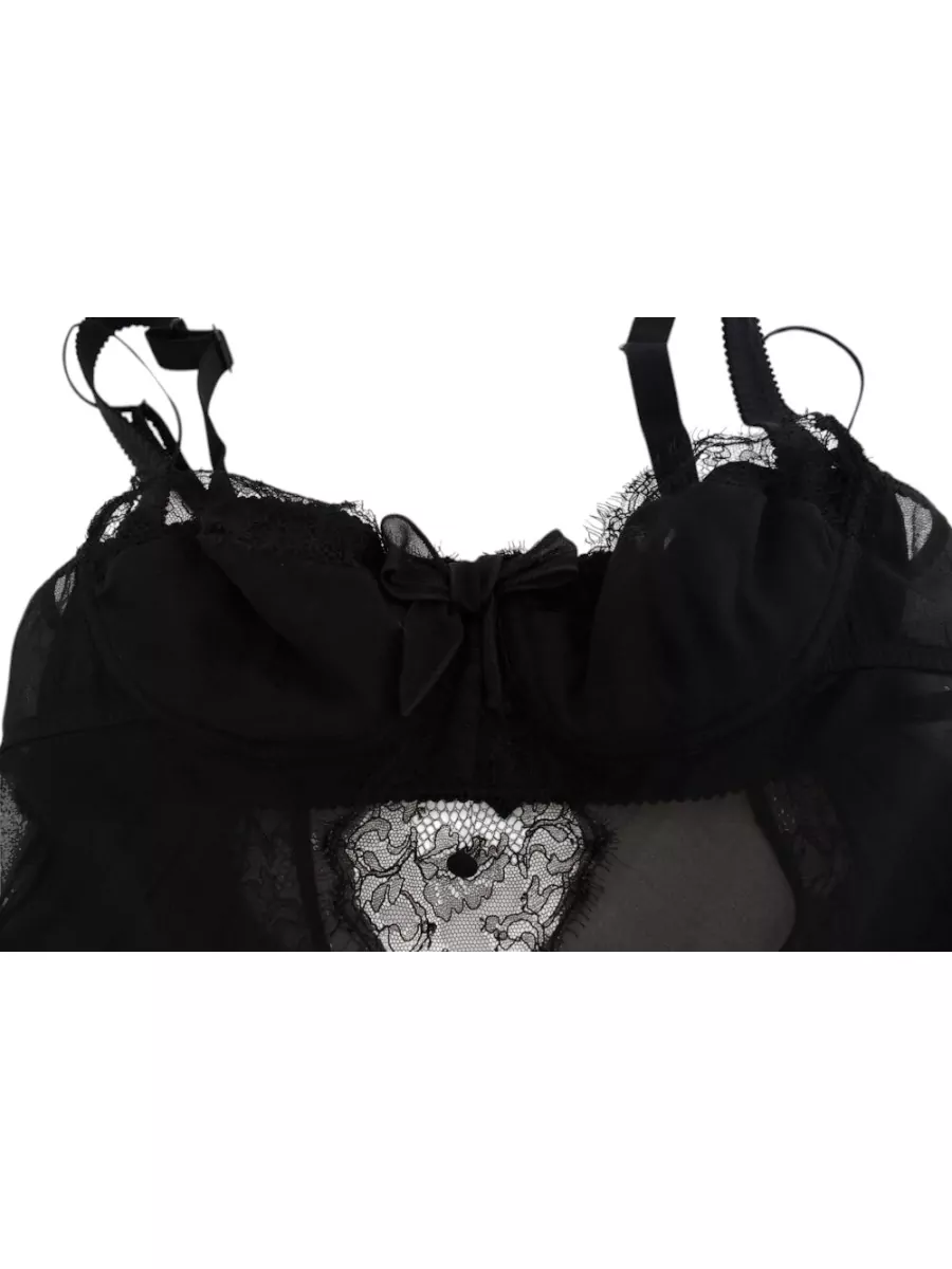 Dolce&Gabbana Silk Floral Lace Top
