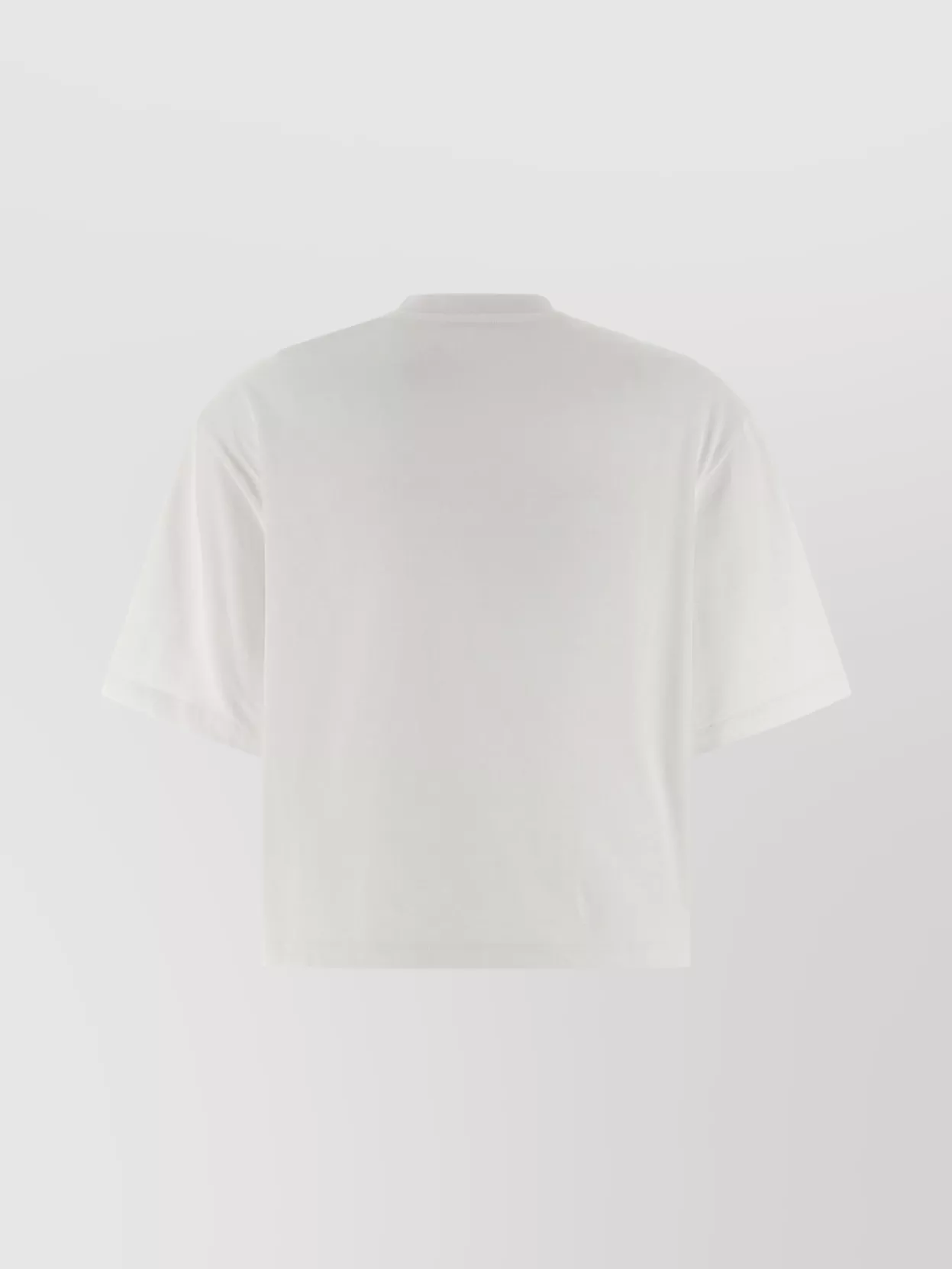 Ferragamo T-shirt With Floral Detail And Tassels In Black
