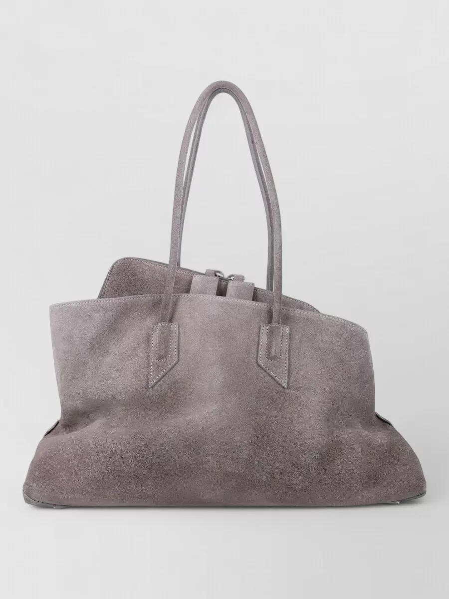 The Attico medium suede tote bag