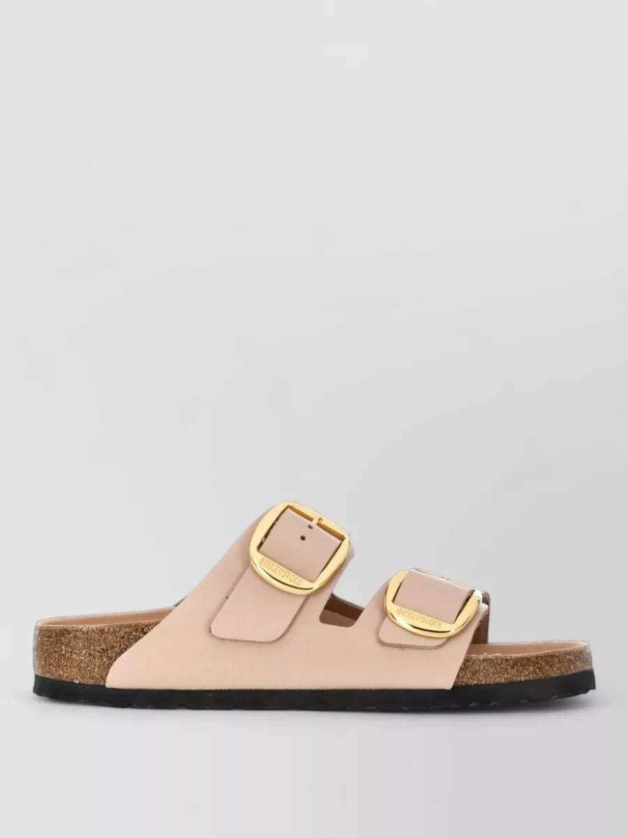 Birkenstock Leather Flat Sandals