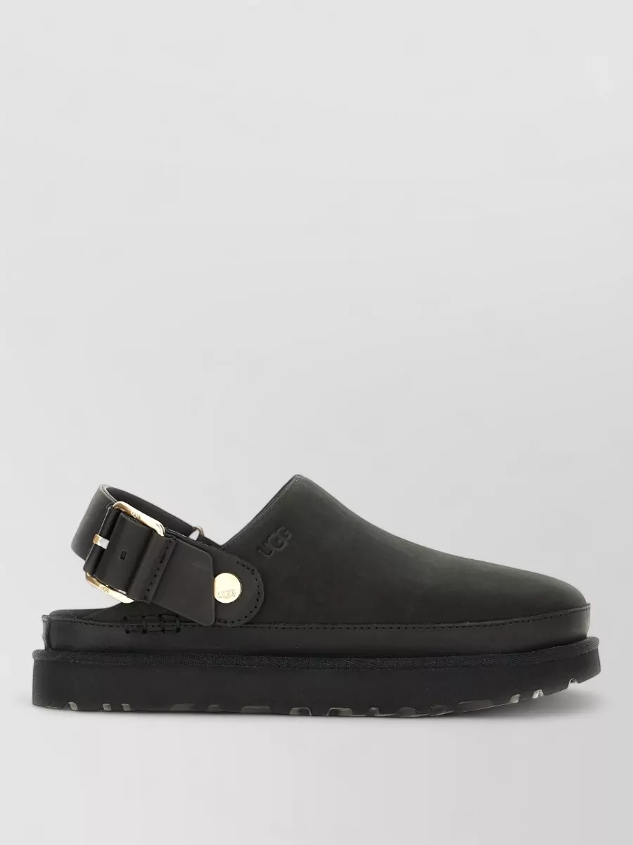 Ugg Leather Clog Mules