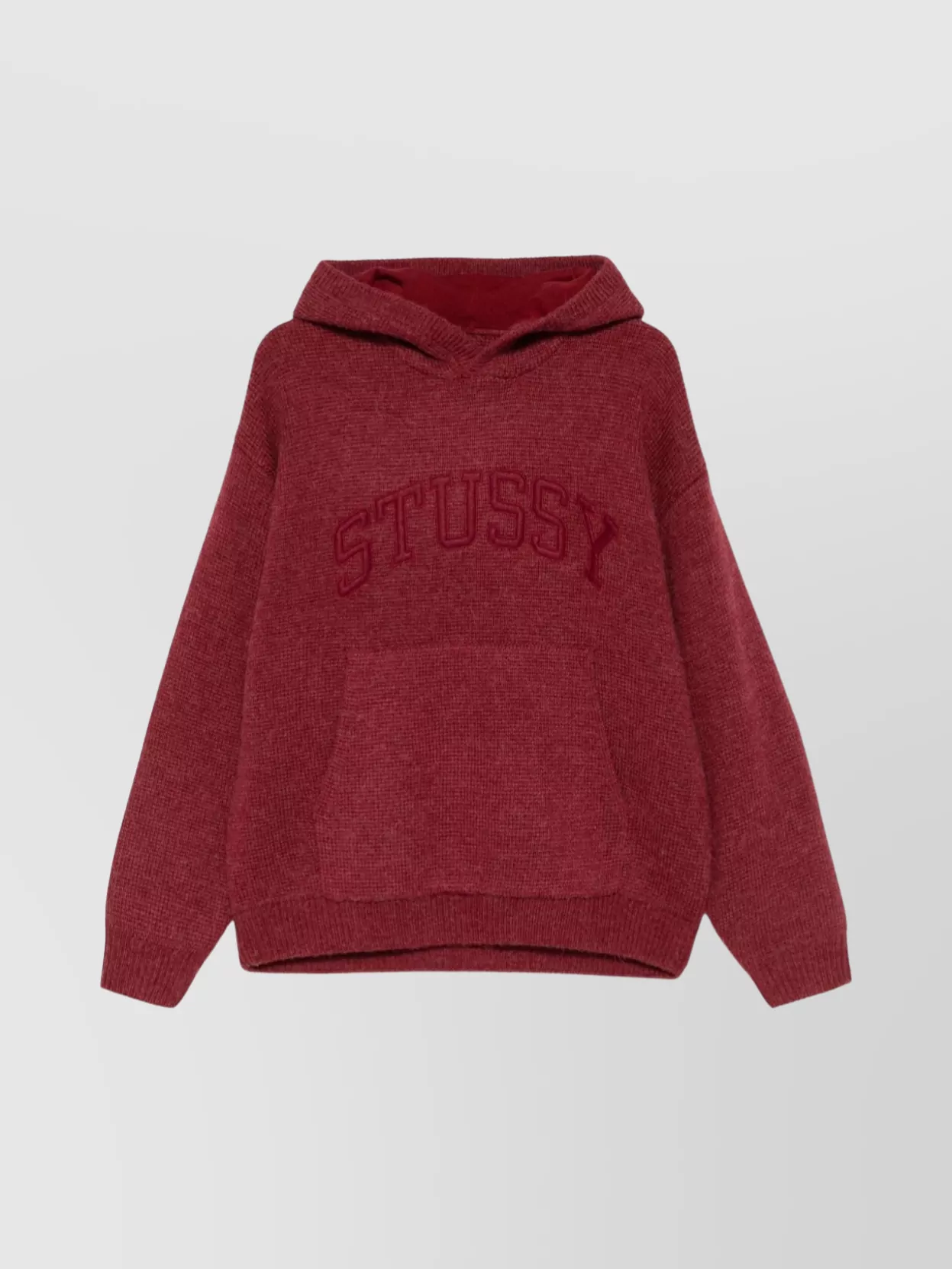 Stüssy Hooded Cotton Hoodie With Front Pouch Pocket