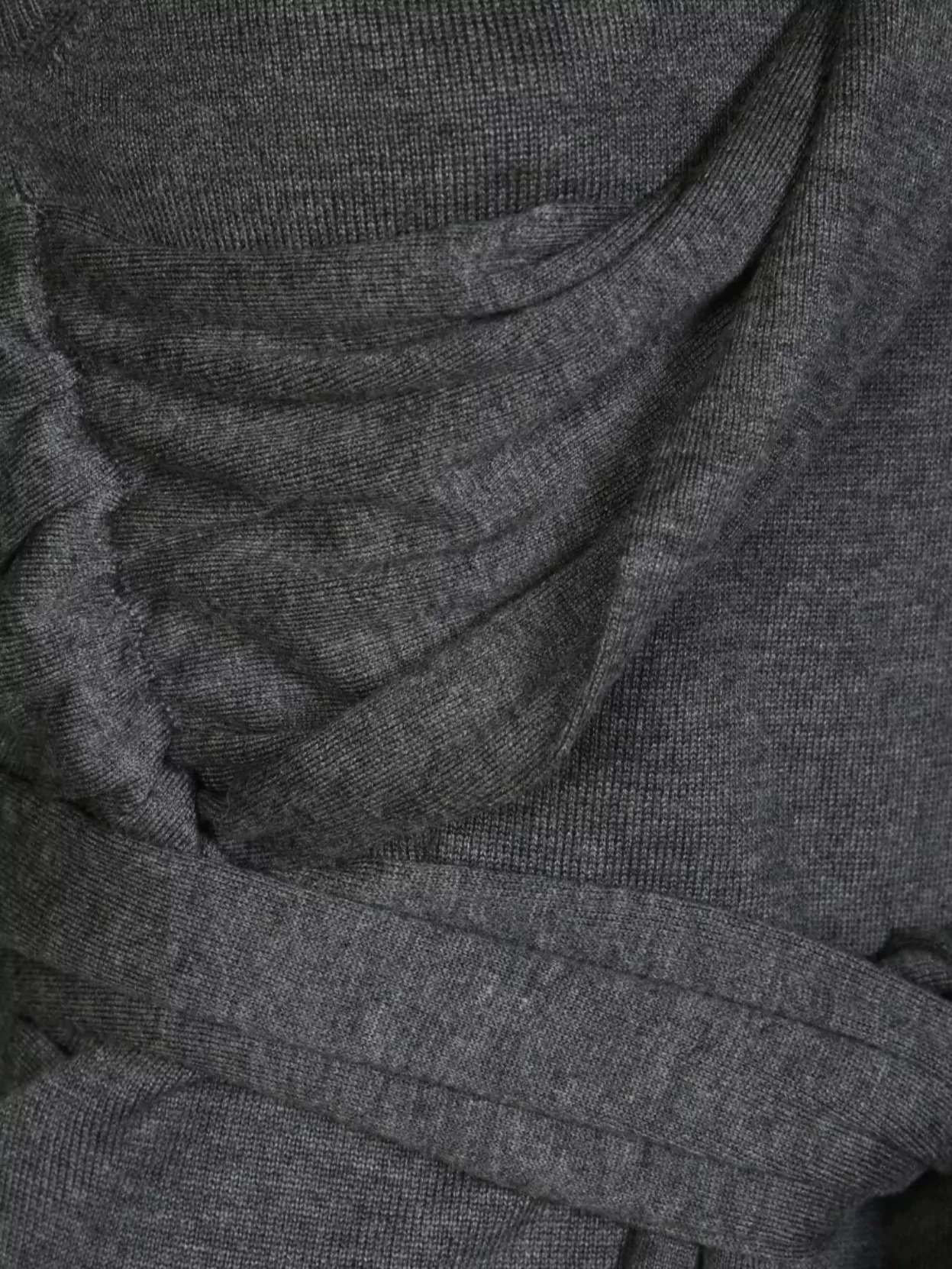 Jw Anderson Draped Detail Asymmetric Hem Dress