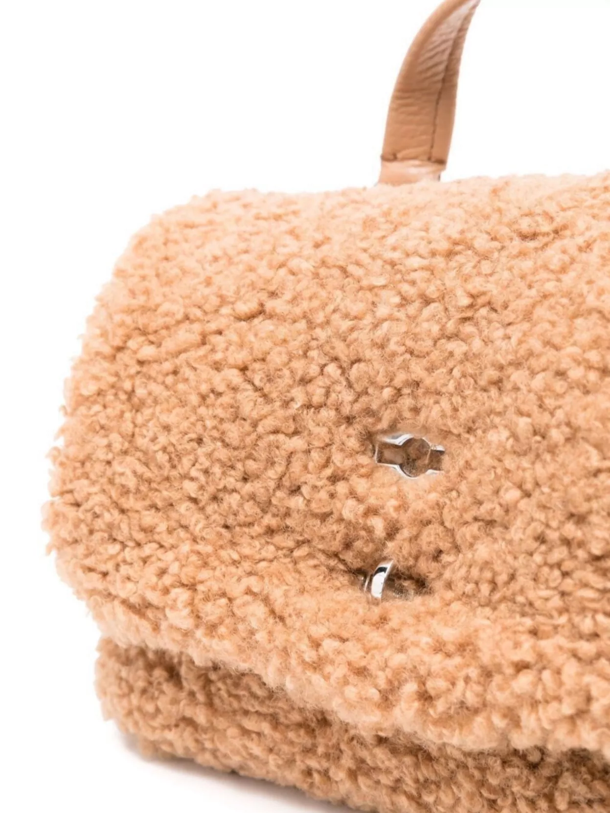 Zanellato Dolly Shearling Clutch Bag