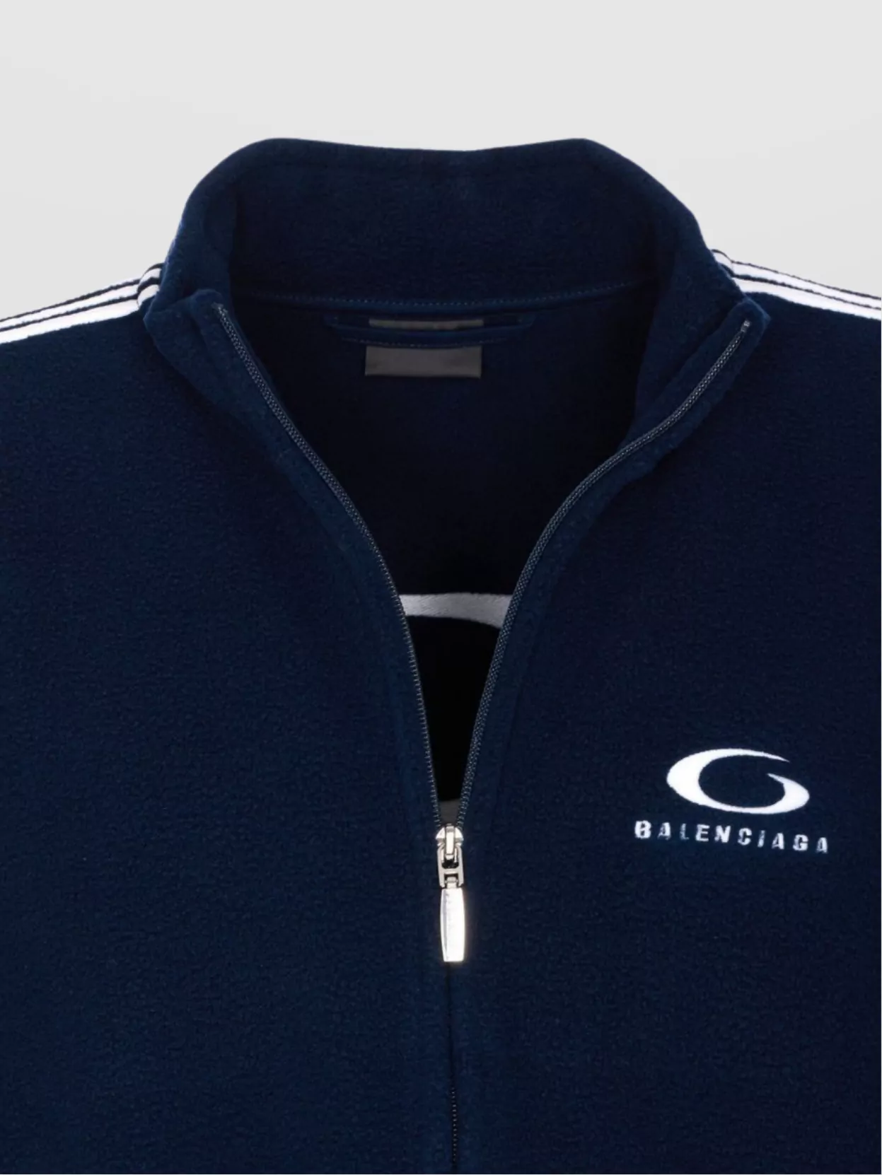 Balenciaga Jacket High Collar Side Pockets
