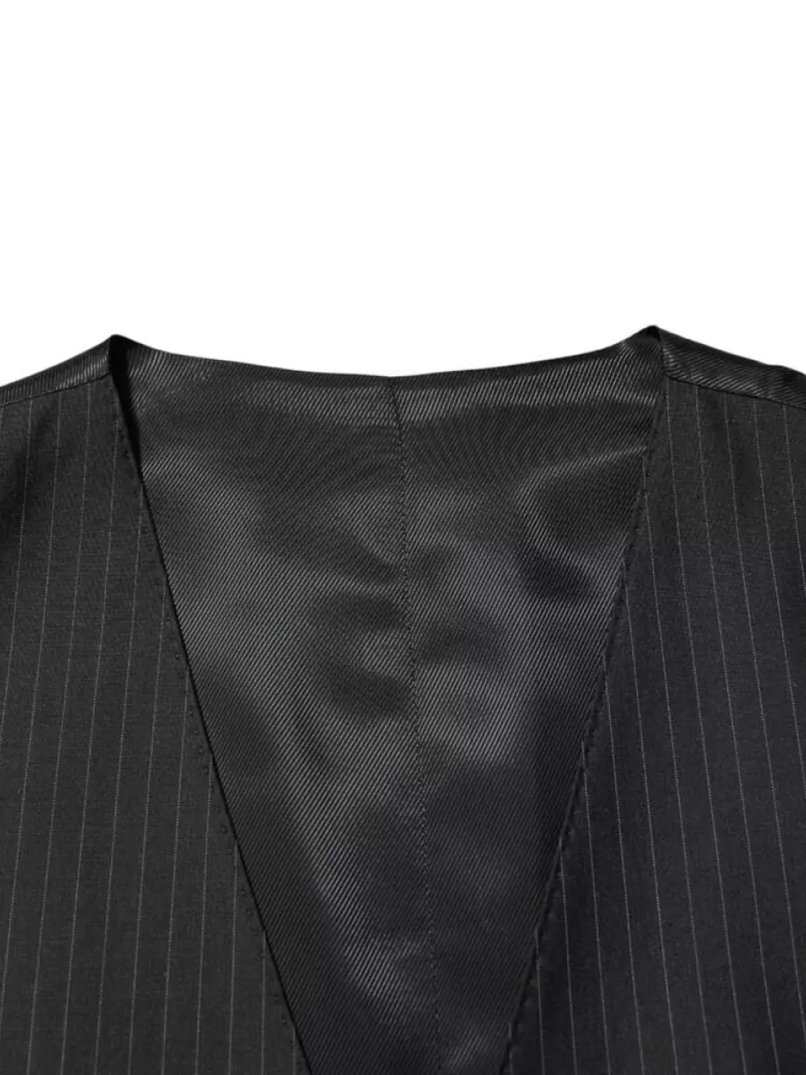 Dolce&Gabbana Wool Silk Waistcoat