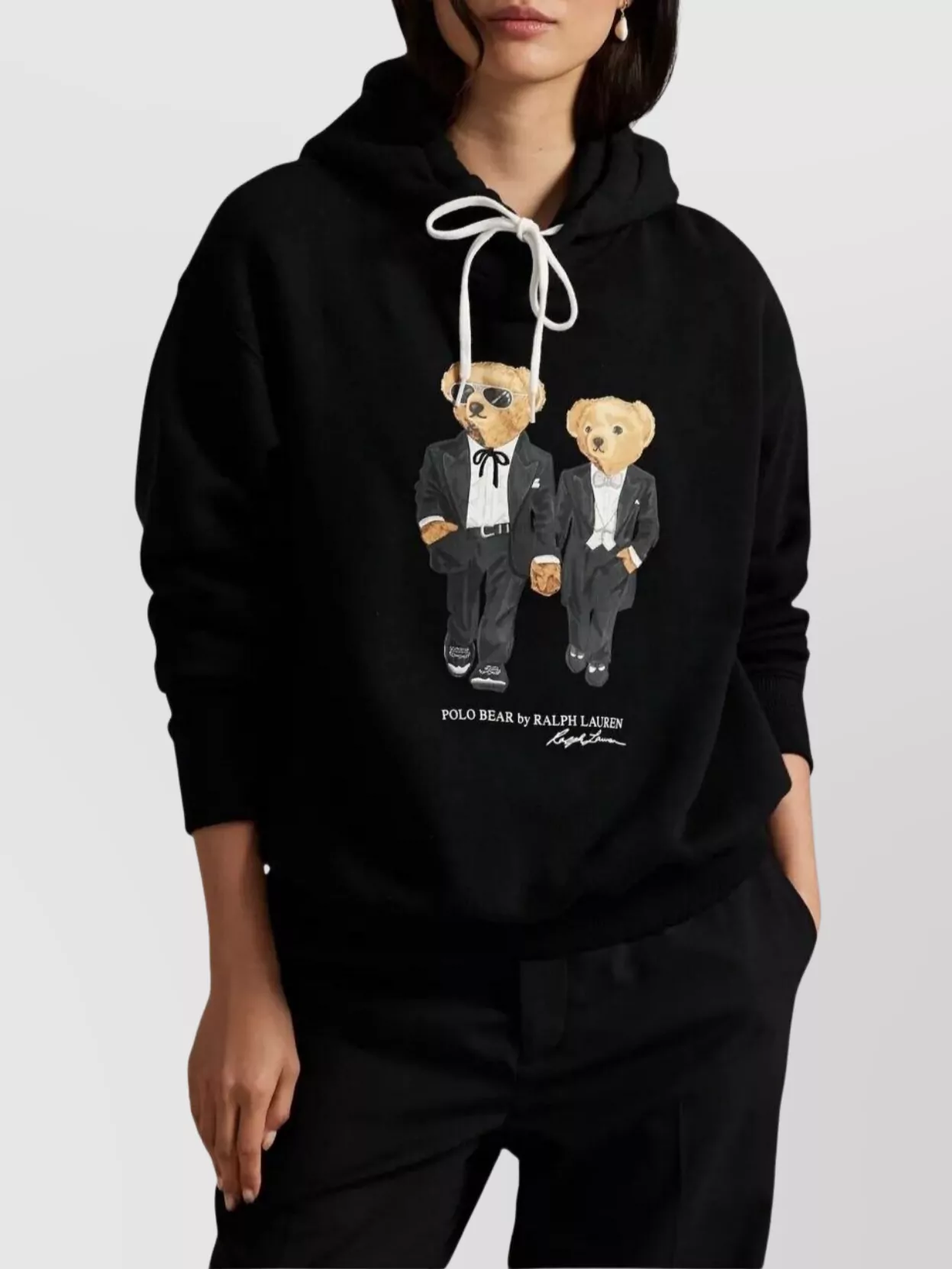 Polo Ralph Lauren Ralph And Ricky Hoodie With Bear Design