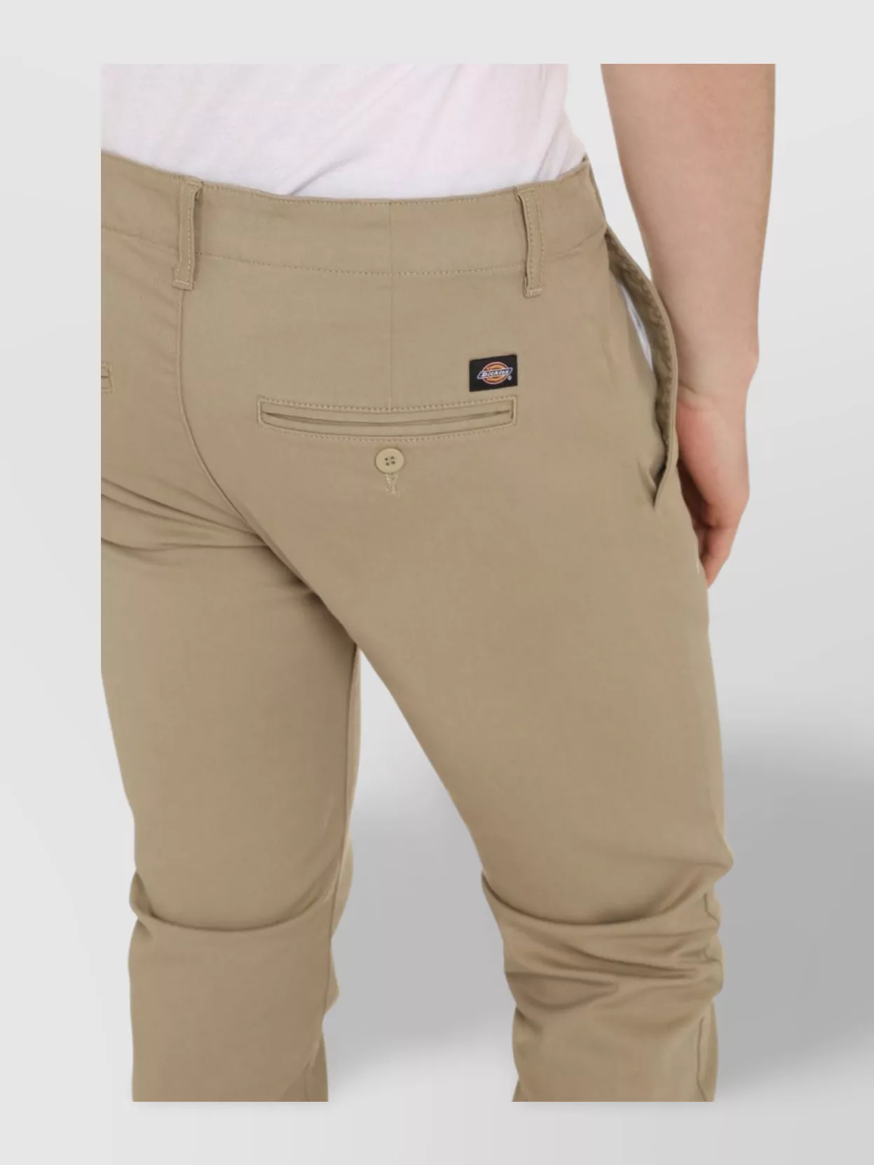 Dickies Cotton Trousers With Pockets And Belt Loops