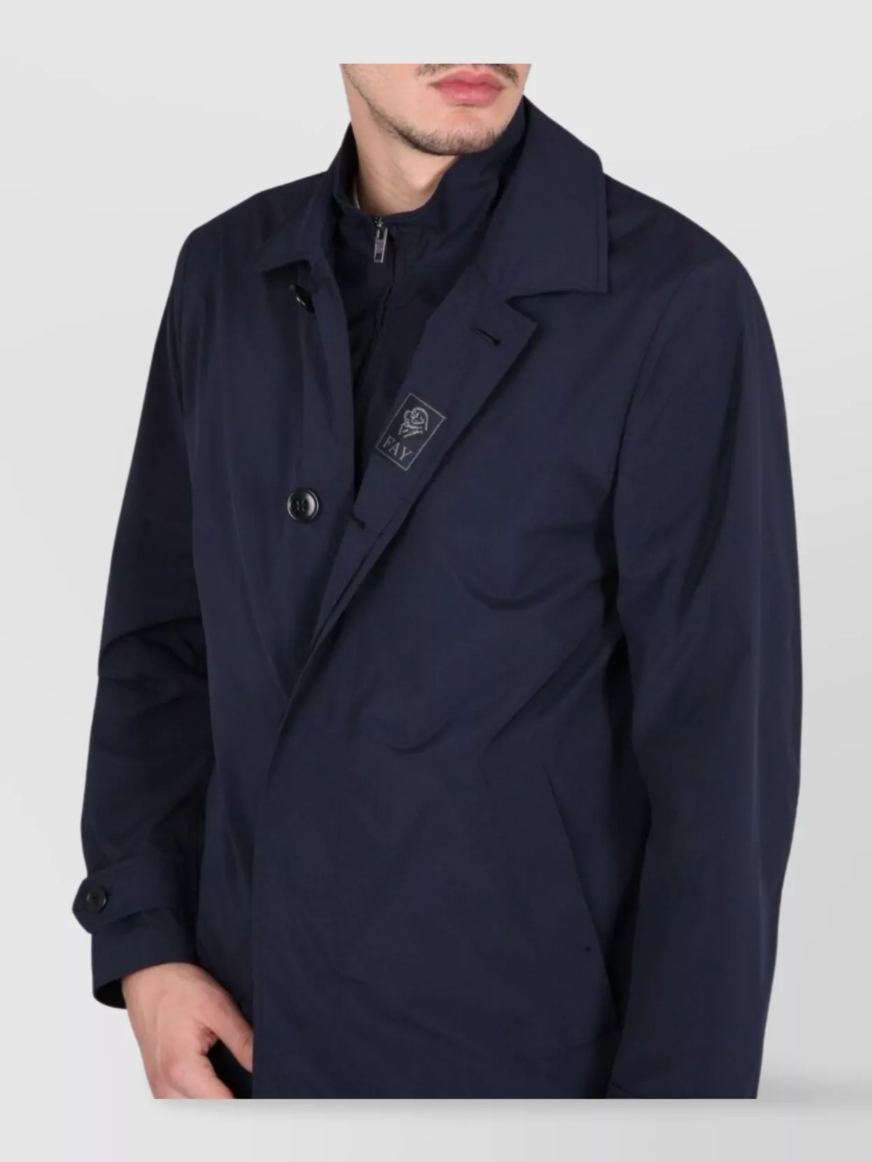 Fay Morning Travel Trench Coat