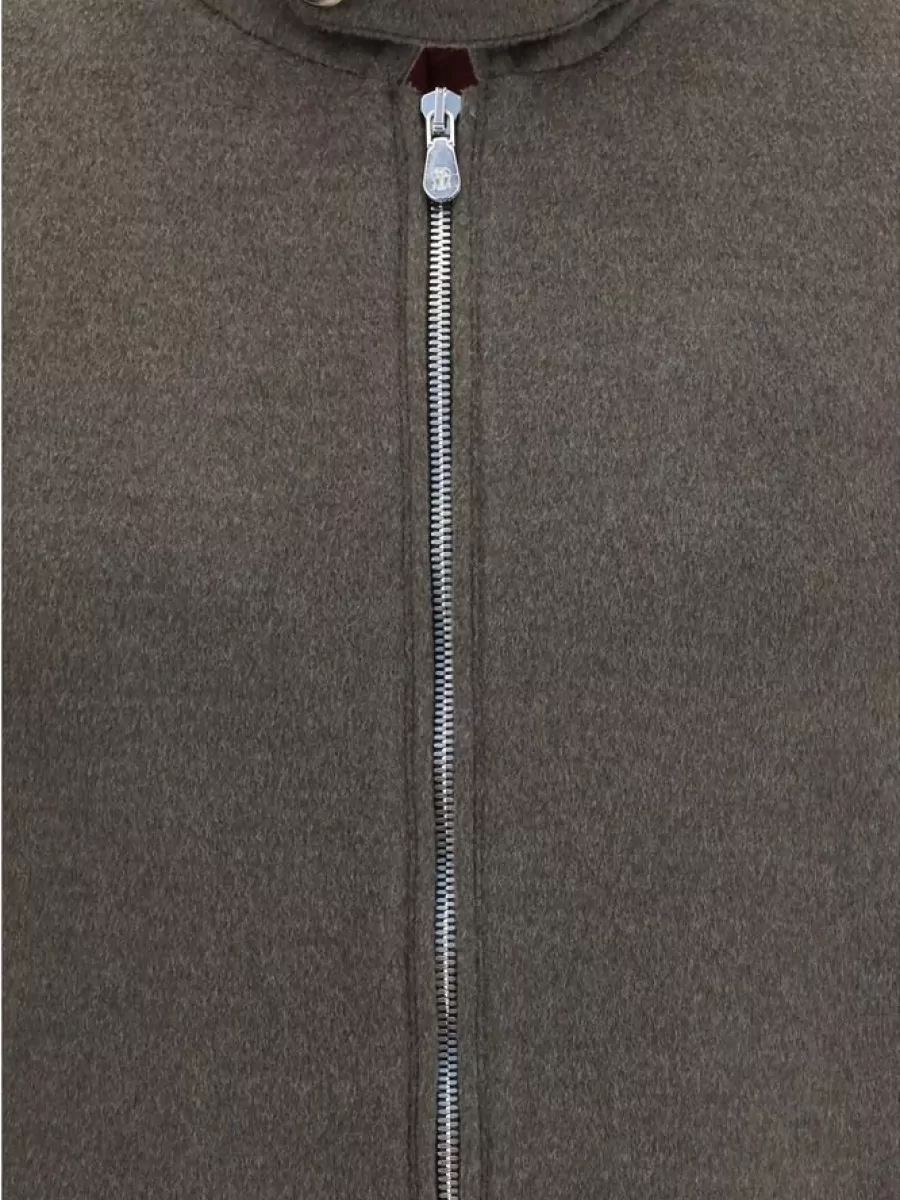Brunello Cucinelli Wool Single-Breasted Full-Length Coat