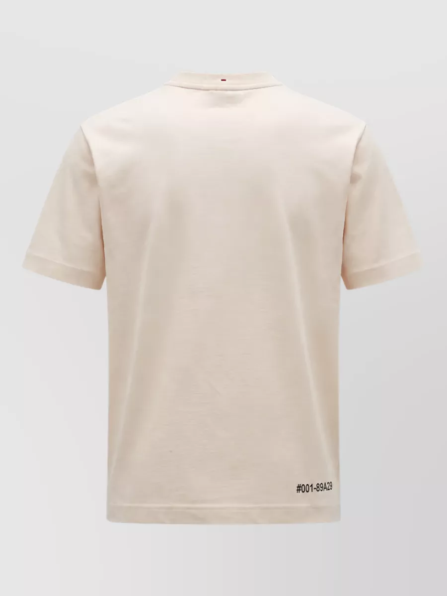 Moncler Printed Cotton Crewneck T-Shirt