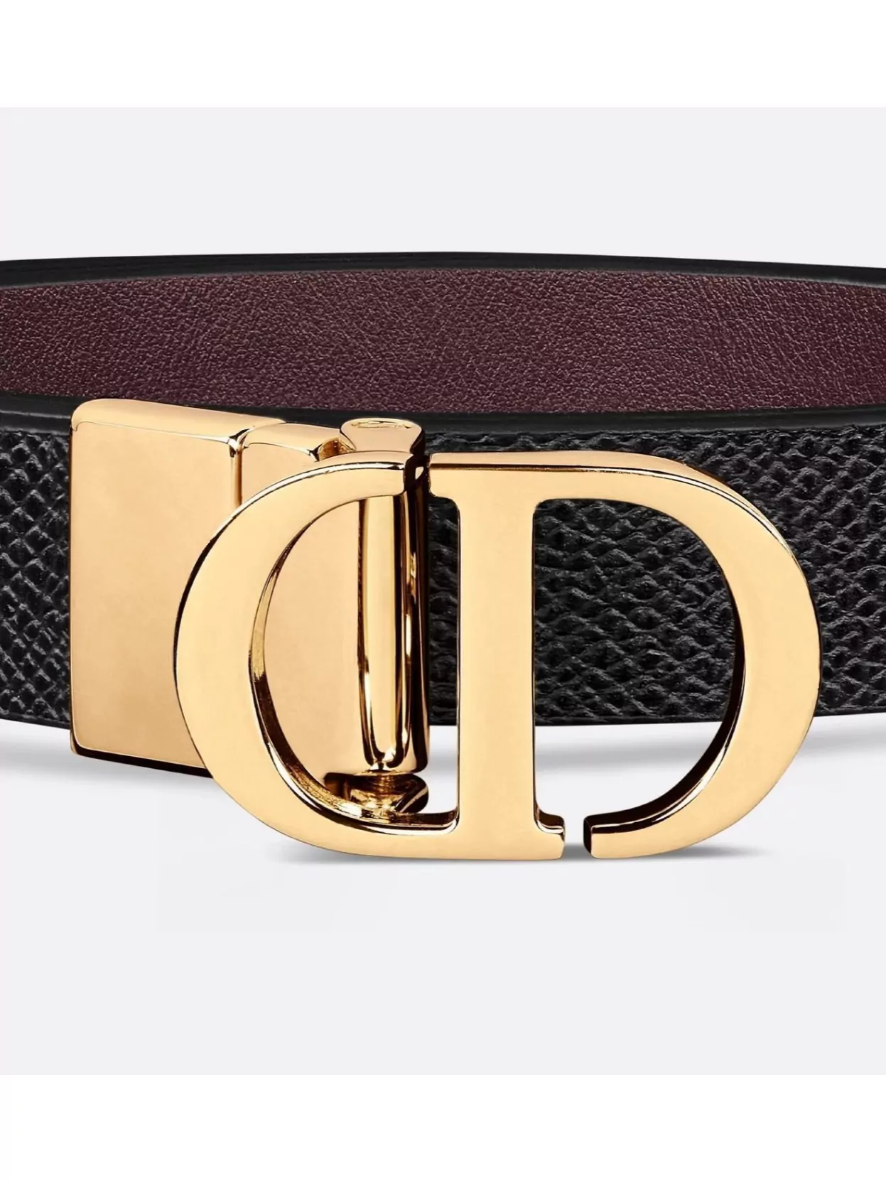 Christian Dior Adjustable Reversible Signature Belt