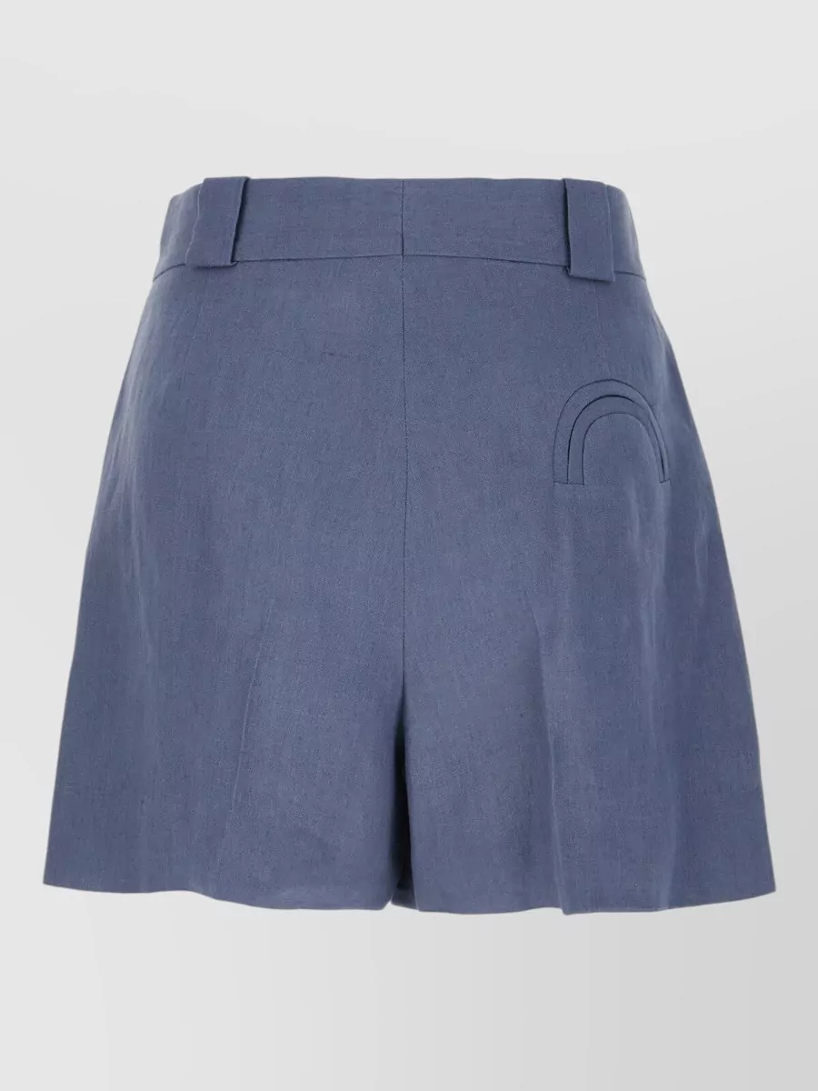 Blazé Milano Linen Cropped Shorts