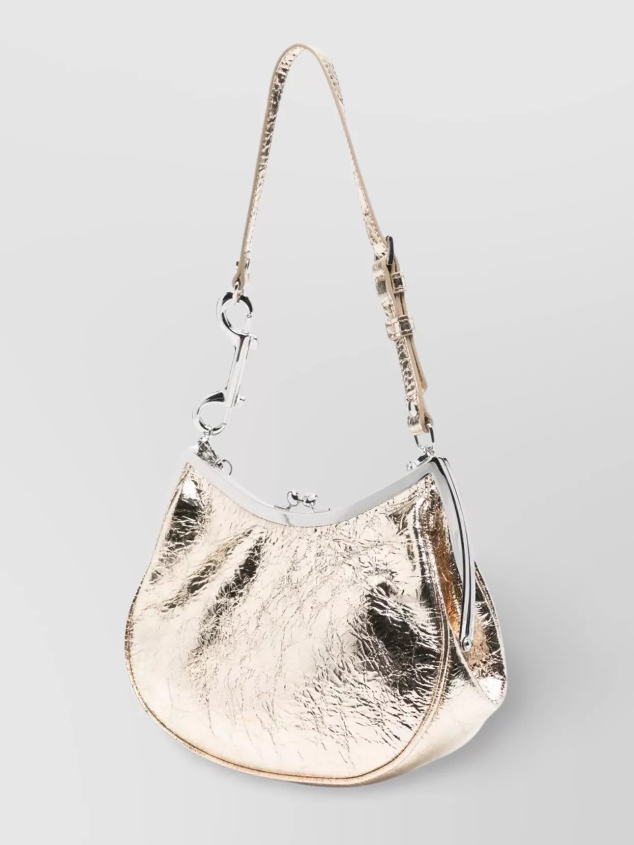 Vivienne Westwood Chain Link Metallic Shoulder Bag