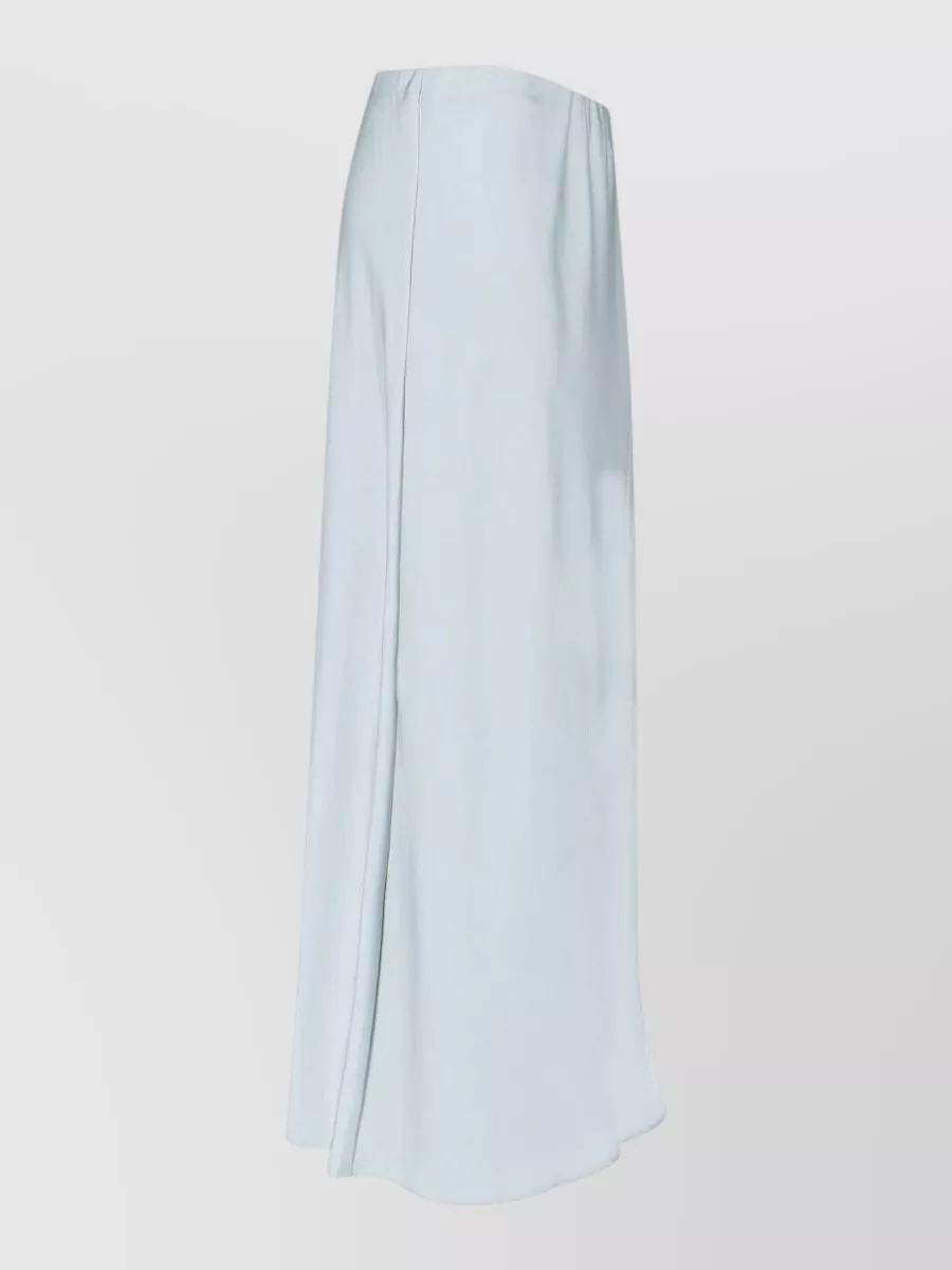 Calvin Klein Satin Knee-Length Asymmetric Skirt