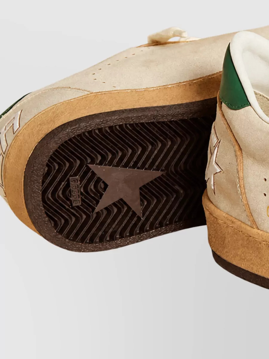 Golden Goose Leather Low-Top Sneakers