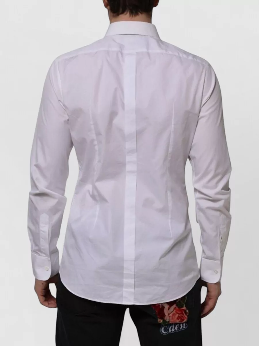 Dolce&Gabbana Cotton Bib Shirt