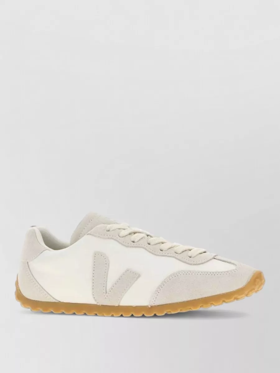 Veja leather lace-up sneakers