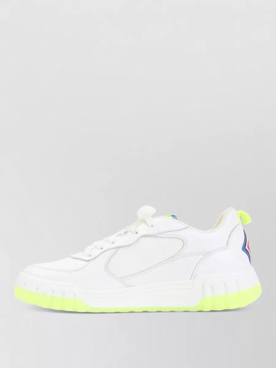 Casablanca Leather Low-Top Sneakers