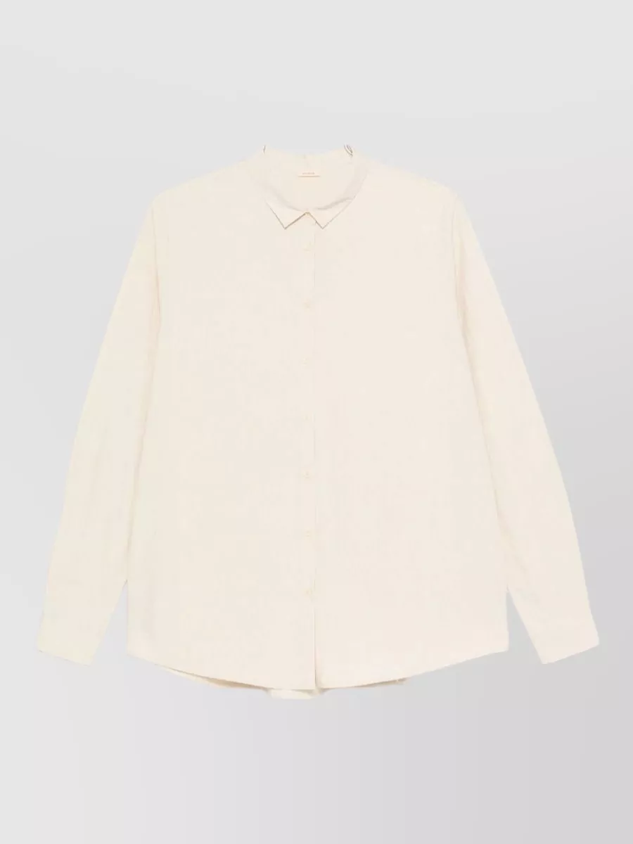 Apuntob cotton long-sleeve shirt