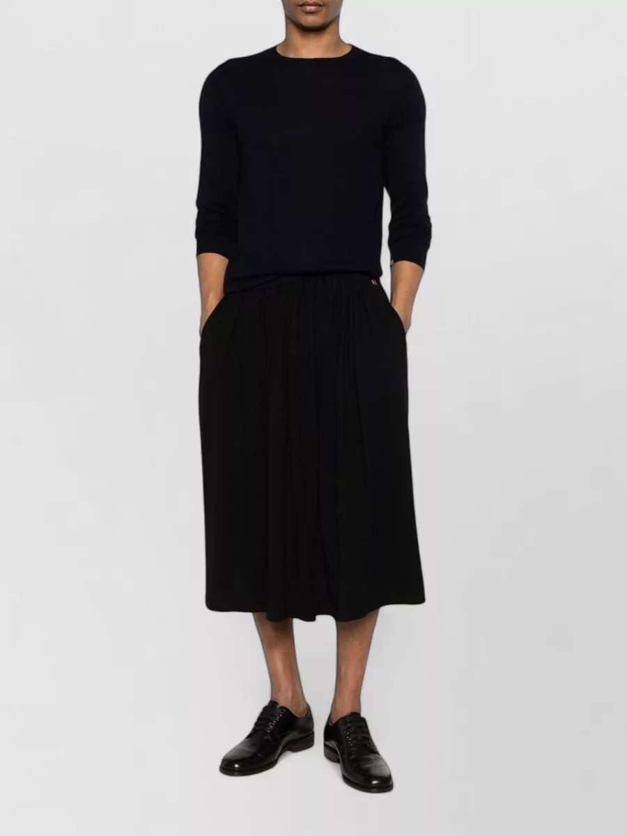Extreme Cashmere Wool And Cashmere Ribbed Crew Neck Sweater