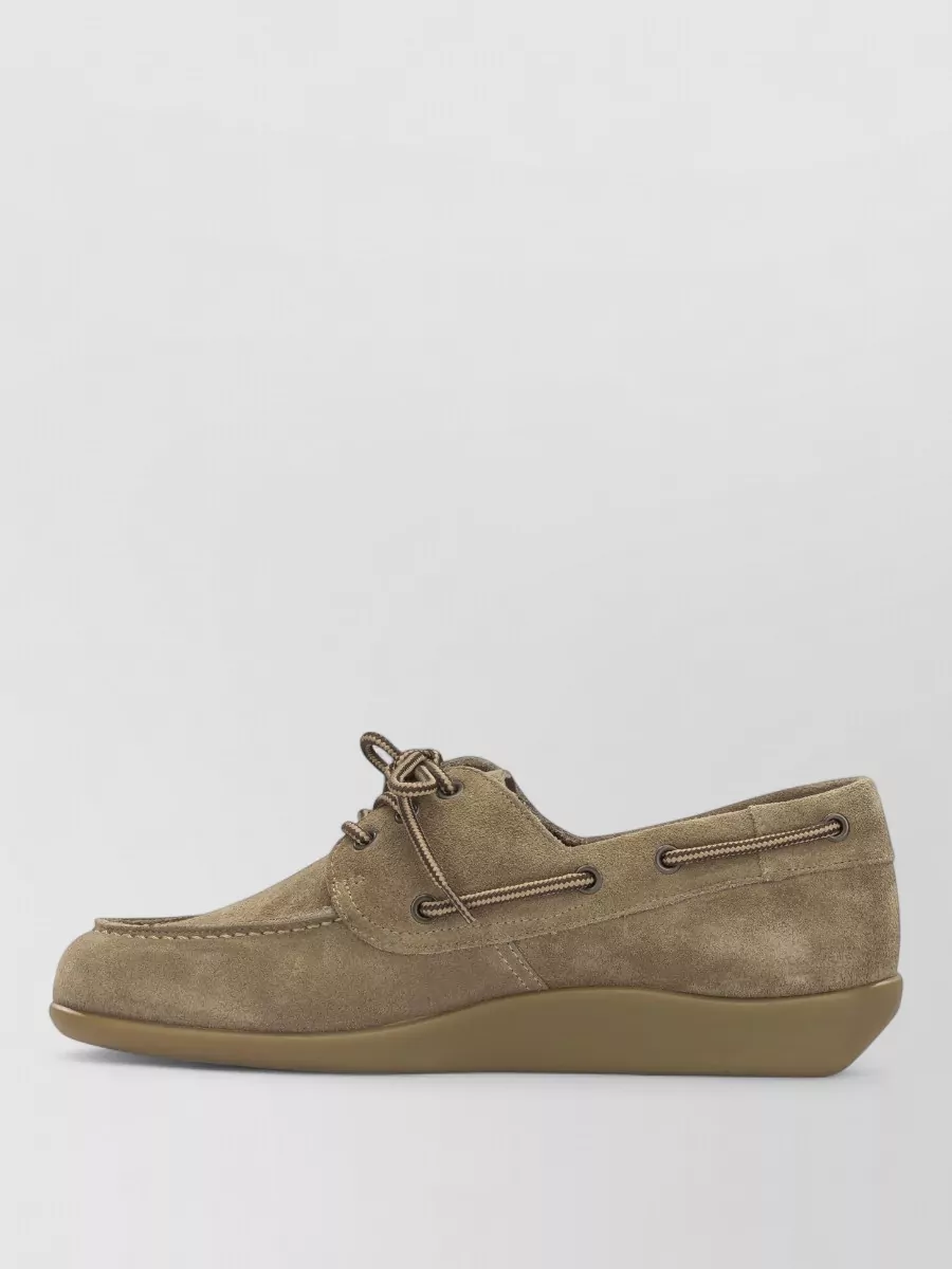 Sebago Leather Lace-Up Boat Shoes