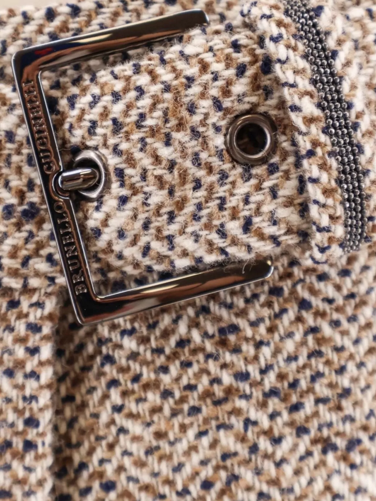 Brunello Cucinelli Wool And Silk Midi Skirt