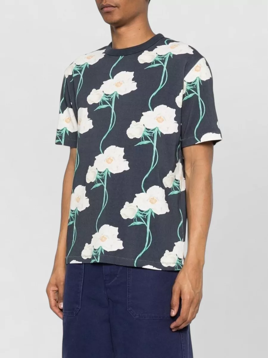 Kenzo Floral-Print Short-Sleeve T-Shirt