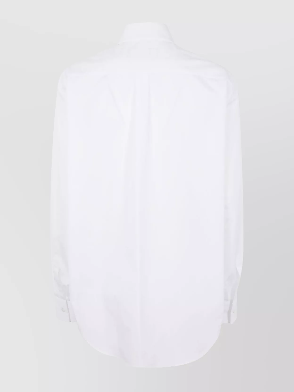 Dsquared2 Embroidered Collar Pleated Front Shirt