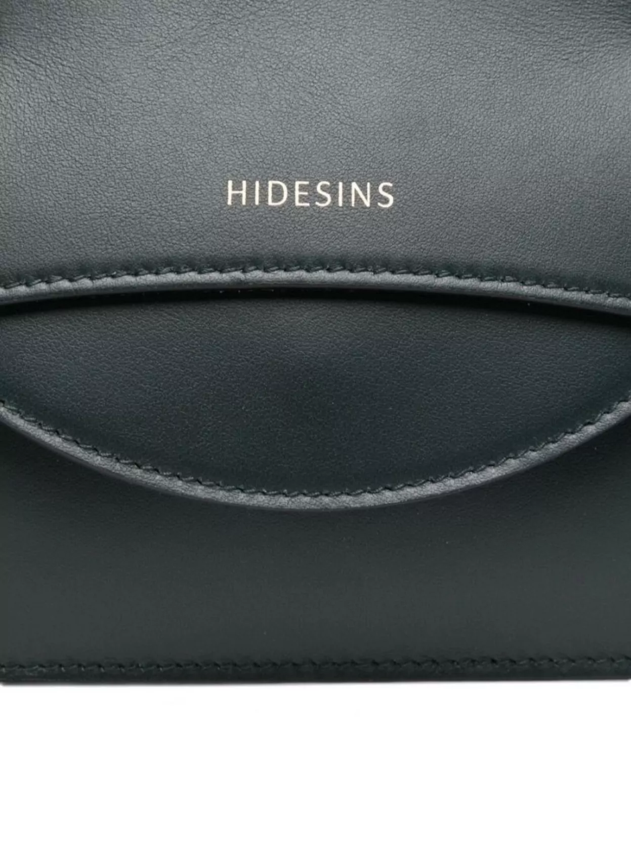 Hidesins Small Leather Tote Bag Flap