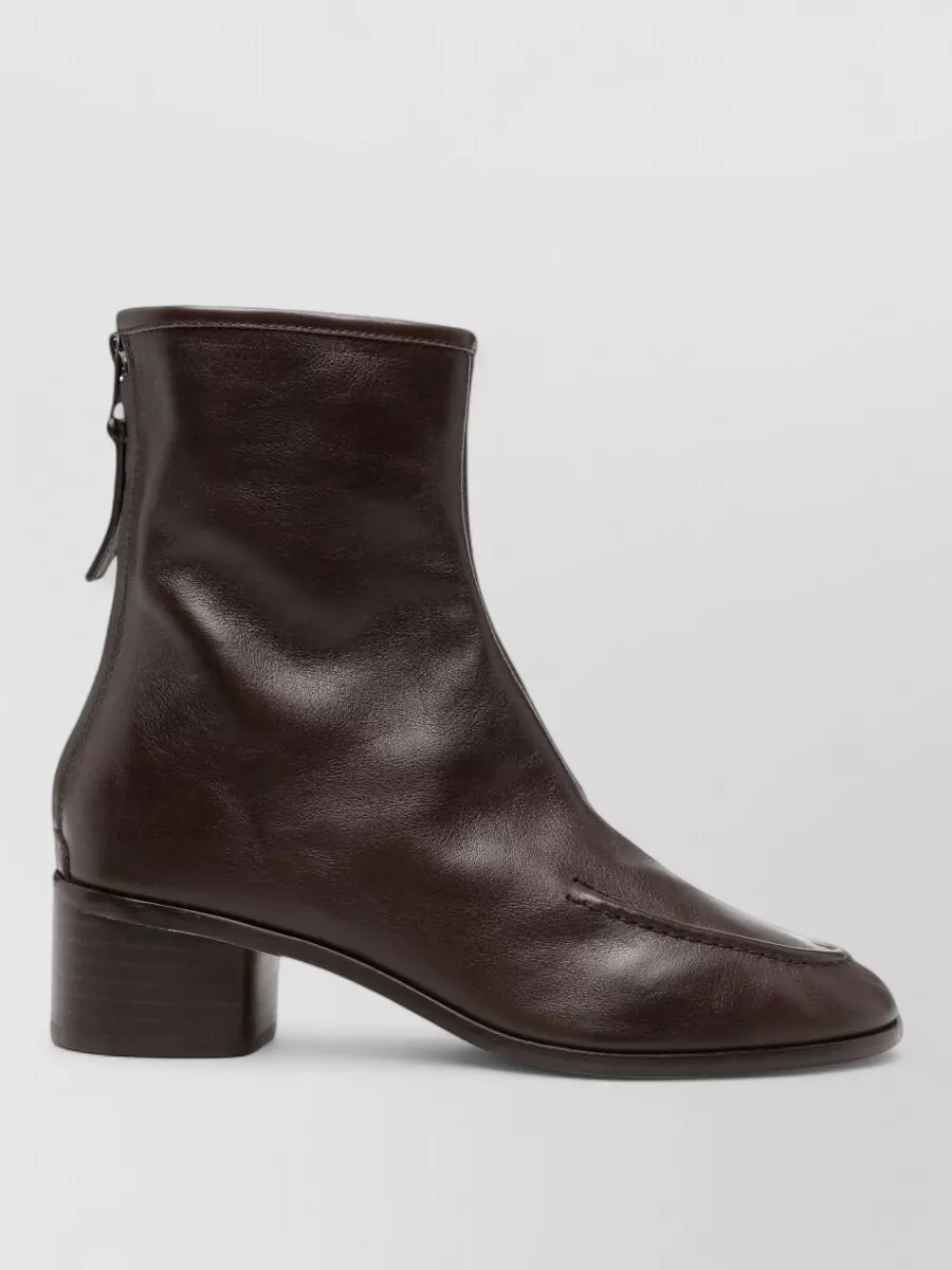 Hereu Leather Ankle Boots