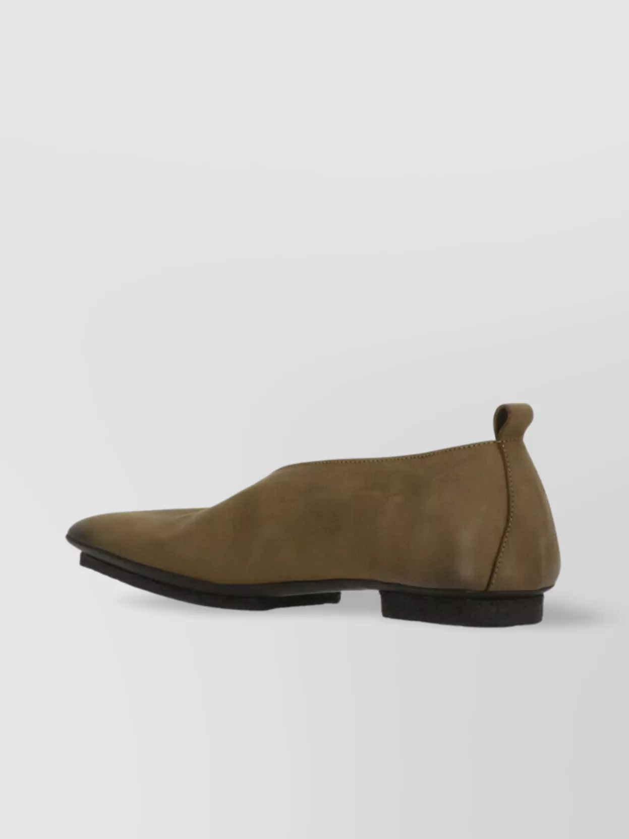 Uma Wang Lace-Up Ballet Shoes Squared Toe
