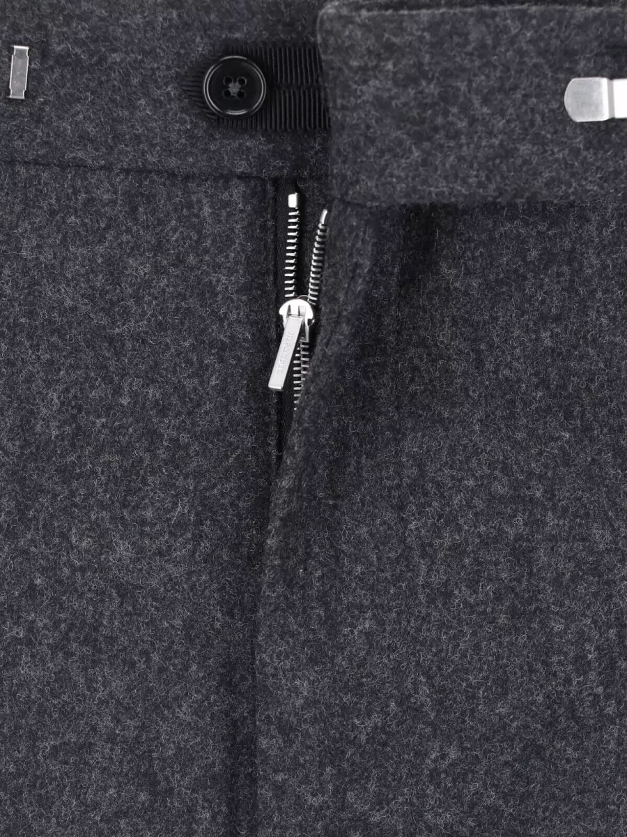 Jil Sander Wool Straight-Leg Trousers