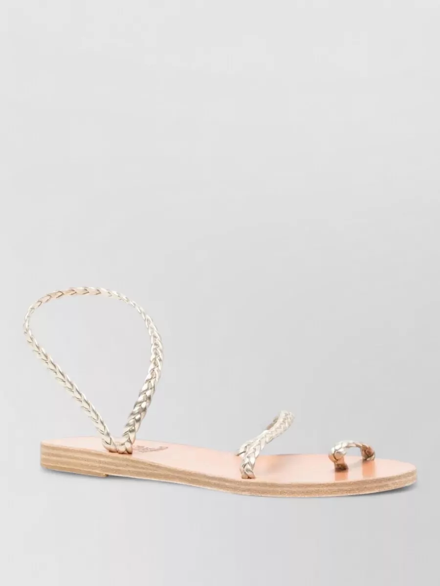 Ancient Greek Sandals leather flat sandals