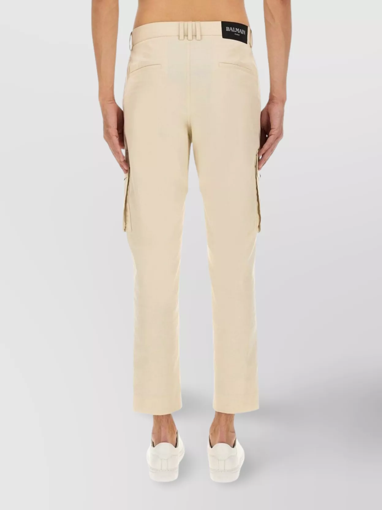Balmain Cargo Cotton Pants Pockets