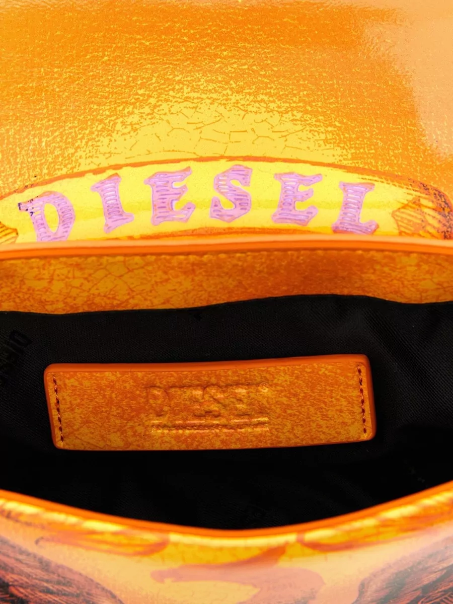 Diesel Play Faux Leather Shoulder Bag